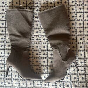 Jones New York Brown sparkling Knee-High Boots